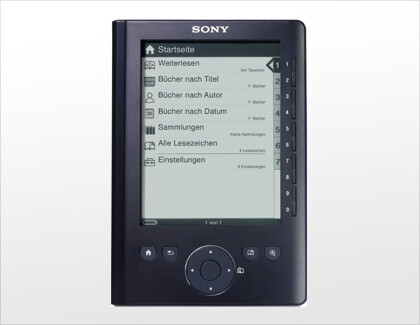 E-Book-Reader: Sony Pocket Edition PRS-300 im Februar