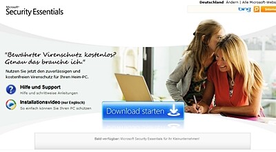 Ab Oktober kostenlos: Security Essentials von Microsoft Ab Oktober kostenlos: Security Essentials von Microsoft