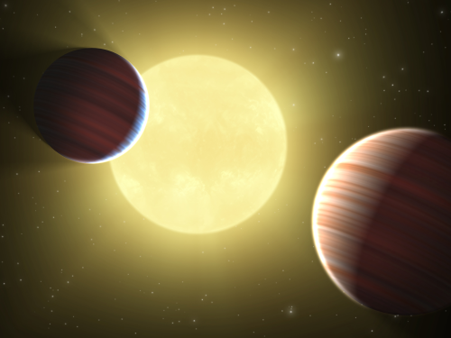 Forscher der NASA haben mit Kepler-9 ein neues Planetensystem entdeckt. Es könnte auch einen erdähnlichen Himmelskörper beinhalten. (Bild: NASA) Forscher der NASA haben mit Kepler-9 ein neues Planetensystem entdeckt. Es könnte auch einen erdähnlichen Himmelskörper beinhalten. (Bild: NASA)