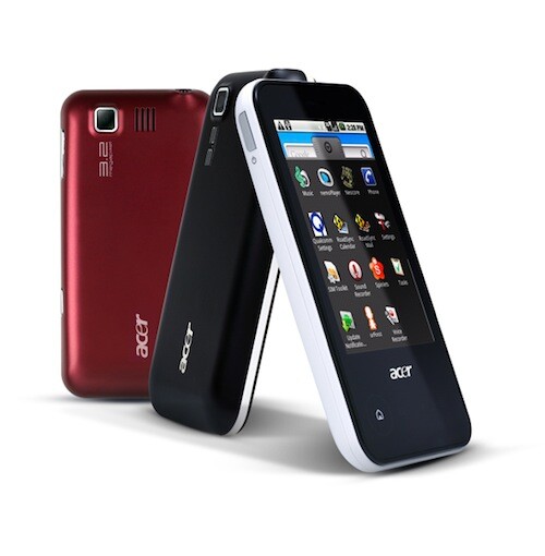 Günstig, bunt, mit Android 2.1: Acer beTouch E400. (Bild: Acer) Günstig, bunt, mit Android 2.1: Acer beTouch E400. (Bild: Acer)