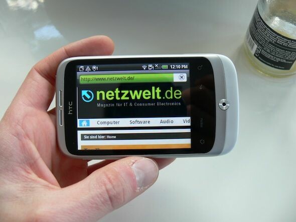 HTC Wildfire: Besitzer dieses Smartphones können sich über ein Froyo-Update freuen. (Bild: netzwelt) HTC Wildfire: Besitzer dieses Smartphones können sich über ein Froyo-Update freuen. (Bild: netzwelt)