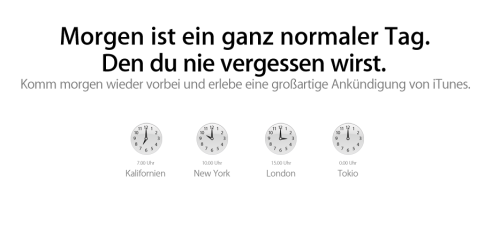 iTunes Nutzer dürfen sich schon einmal auf etwas großartiges freuen. (Bild: Apple) iTunes Nutzer dürfen sich schon einmal auf etwas großartiges freuen. (Bild: Apple)