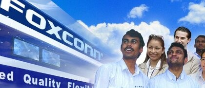 Selbdarstellung des Zulieferers auf der Homepage von Foxconn Selbdarstellung des Zulieferers auf der Homepage von Foxconn