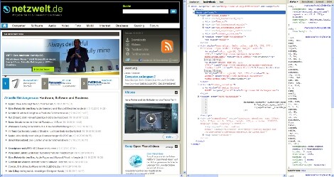 Widerbug: Mehr Platz für Firebug Widerbug: Mehr Platz für Firebug