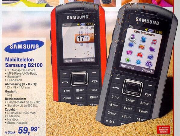 Discounter-Check: Outdoor-Handy Von Samsung Bei Aldi Nord - NETZWELT