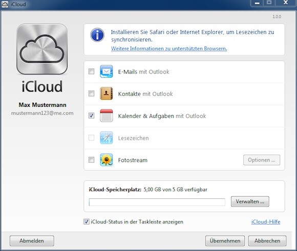 Apple bietet für die Synchronisation mit Windows ein eigenes Programm an. (Bild: netzwelt) Apple bietet für die Synchronisation mit Windows ein eigenes Programm an. (Bild: netzwelt)