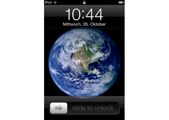 Apple wurde das Patent für die Slide to Unlock-Geste zugesprochen. (Bild: Screenshot) Apple wurde das Patent für die Slide to Unlock-Geste zugesprochen. (Bild: Screenshot)