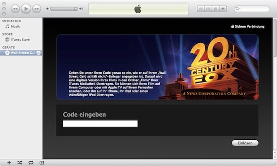 Mit Digital Copy kann das iTunes jede DVD importieren. (Bild: Netzwelt) Mit Digital Copy kann das iTunes jede DVD importieren. (Bild: Netzwelt)