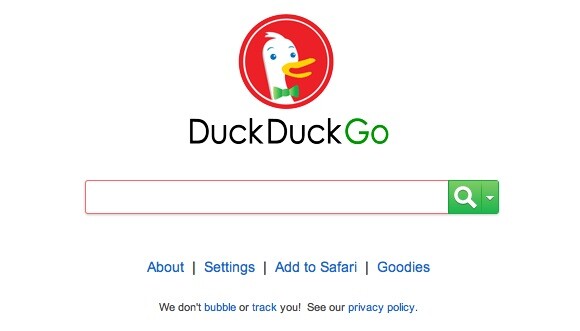 Duck Duck Go legt großen Wert auf Datenschutz. (Bild: Screenshot) Duck Duck Go legt großen Wert auf Datenschutz. (Bild: Screenshot)