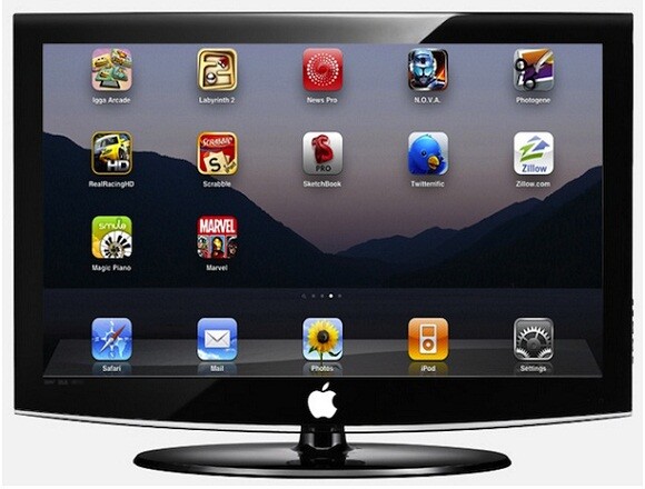 Die ersten Apple-Fernsehgeräte könnten Ende 2012 in den Läden stehen (Bild: Screenshot) Die ersten Apple-Fernsehgeräte könnten Ende 2012 in den Läden stehen (Bild: Screenshot)