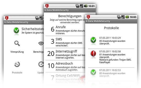 G-Data Mobile Security ist eine der günstigen Lösungen am Markt. (Bild: G-Data) G-Data Mobile Security ist eine der günstigen Lösungen am Markt. (Bild: G-Data)