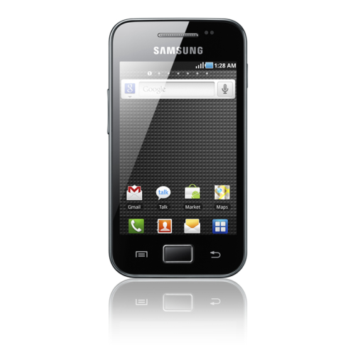 Das Galaxy Ace ist eines von vier neuen Modellen. (Bild: Samsung) Das Galaxy Ace ist eines von vier neuen Modellen. (Bild: Samsung)