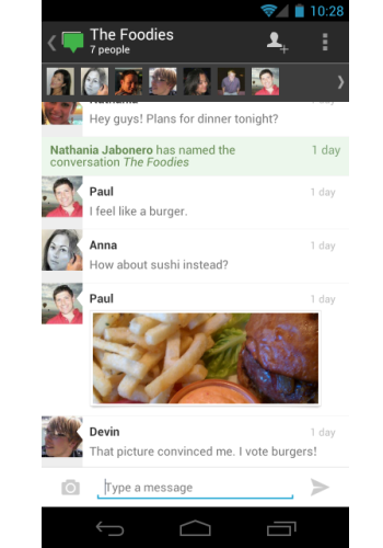 Google aktualisiert die Google+-App für Android und den Google Reader. Die Google+-App wurde dabei optisch an Android 4.0 angepasst. (Bild: Google) Google aktualisiert die Google+-App für Android und den Google Reader. Die Google+-App wurde dabei optisch an Android 4.0 angepasst. (Bild: Google)