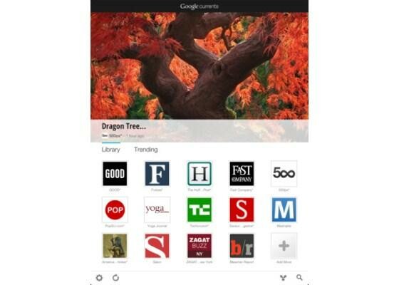 Google Currents ist zunächst nur für die USA verfügbar. (Bild: Google) Google Currents ist zunächst nur für die USA verfügbar. (Bild: Google)