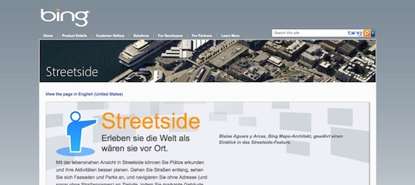 Seit dem heutigen Montag läuft die Widerspruchsfrist für Microsoft Bing StreetSide. (Bild: Netzwelt) Seit dem heutigen Montag läuft die Widerspruchsfrist für Microsoft Bing StreetSide. (Bild: Netzwelt)