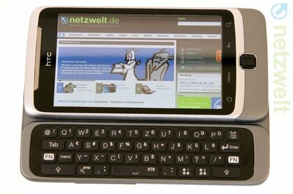 Das HTC Desire Z erhält Ende Juli ein Update auf Android 2.3. (Bild: netzwelt) Das HTC Desire Z erhält Ende Juli ein Update auf Android 2.3. (Bild: netzwelt)