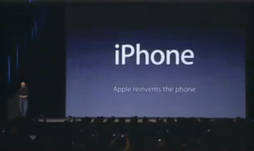 Mit dem iPhone begründete Apple 2007 den Smartphone-Trend. (Bild: Screenshot) Mit dem iPhone begründete Apple 2007 den Smartphone-Trend. (Bild: Screenshot)
