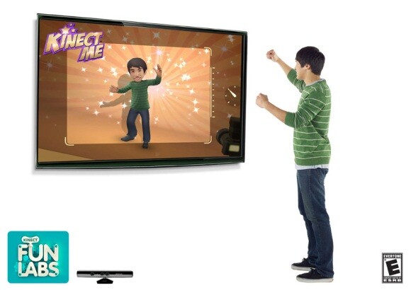 Kinect Me scannt den Nutzer, um einen Avatar nach seinem Abbild zu erstellen. (Bild: Microsoft) Kinect Me scannt den Nutzer, um einen Avatar nach seinem Abbild zu erstellen. (Bild: Microsoft)