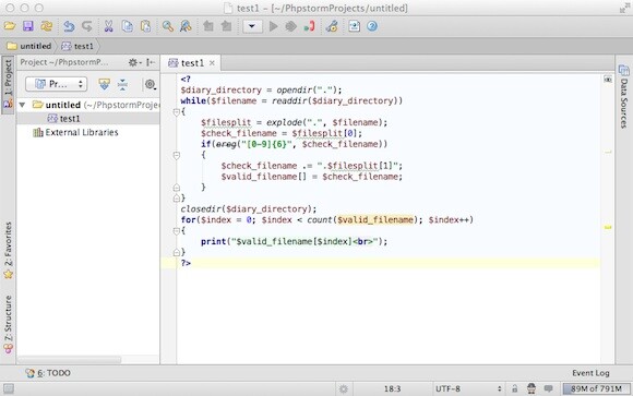 PhpStorm ist perfekt für dynamische Webseiten geeignet. (Bild: netzwelt) PhpStorm ist perfekt für dynamische Webseiten geeignet. (Bild: netzwelt)