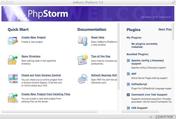 PhpStorm ist ein solider Kompromiss aus Texteditor und PHP-IDE. (Bild: Screenshot) PhpStorm ist ein solider Kompromiss aus Texteditor und PHP-IDE. (Bild: Screenshot)