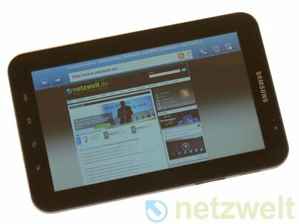 Für das Samsung Galaxy Tab steht ein Gingerbread-Update bereit. (Bild: netzwelt) Für das Samsung Galaxy Tab steht ein Gingerbread-Update bereit. (Bild: netzwelt)