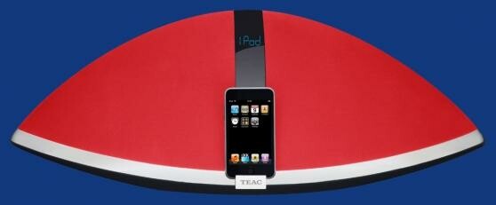 Sieht aus wie ein American Football: das Teac SR-100i. (Bild: Teac) Sieht aus wie ein American Football: das Teac SR-100i. (Bild: Teac)