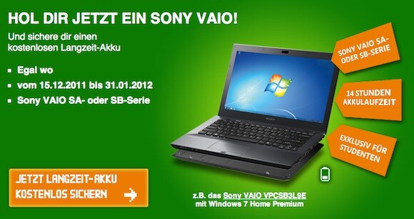 Auch spezielle Studenten-Notebooks bewirbt Microsoft. (Bild: Screenshot) Auch spezielle Studenten-Notebooks bewirbt Microsoft. (Bild: Screenshot)