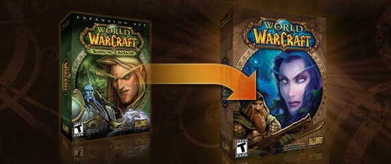 Spieler, die World of Warcraft gekauft haben oder über den Blizzard Shop noch kaufen, erhalten die Erweiterung "The Burning Crusade" ab sofort kostenlos dazu. (Bild: Blizzard) Spieler, die World of Warcraft gekauft haben oder über den Blizzard Shop noch kaufen, erhalten die Erweiterung "The Burning Crusade" ab sofort kostenlos dazu. (Bild: Blizzard)