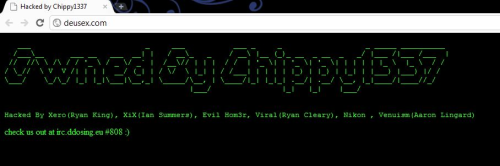 Die Webseite von Eidos ist Opfer eines Hacker-Angriffes geworden. (Bild: Krebs on Security) Die Webseite von Eidos ist Opfer eines Hacker-Angriffes geworden. (Bild: Krebs on Security)