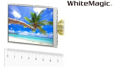 WhiteMagic" heißt das neue Sony-Display - es verfügt über ein zusätzliches weißes Pixel. (Bild: Sony) WhiteMagic" heißt das neue Sony-Display - es verfügt über ein zusätzliches weißes Pixel. (Bild: Sony)