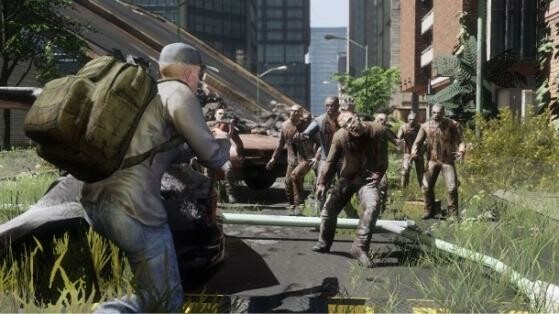 Bis zu 250 Spieler sollen die Zombie-Apokalypse erkunden können. (Bild: Hammerpoint Interactive) Bis zu 250 Spieler sollen die Zombie-Apokalypse erkunden können. (Bild: Hammerpoint Interactive)