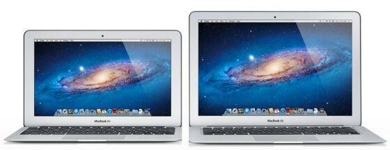 Das aktualisierte MacBook Air ist wie bisher in einer 11-Zoll- und in einer 13-Zoll-Variante erhältlich. (Bild: Screenshot apple.com) Das aktualisierte MacBook Air ist wie bisher in einer 11-Zoll- und in einer 13-Zoll-Variante erhältlich. (Bild: Screenshot apple.com)