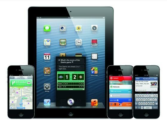 Apples iOS 6 bietet unter anderem eine neue Karten-App und eine verbesserte Siri-Sprachsteuerung. (Bild: Apple) Apples iOS 6 bietet unter anderem eine neue Karten-App und eine verbesserte Siri-Sprachsteuerung. (Bild: Apple)