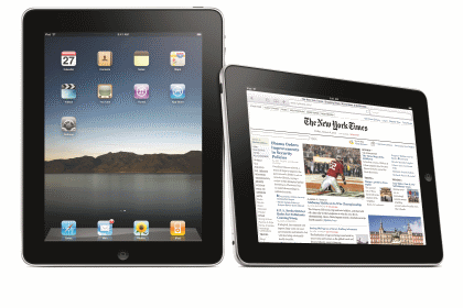Apples iPad löste 2010 den Trend zum Tablet-PC aus. (Bild: Apple) Apples iPad löste 2010 den Trend zum Tablet-PC aus. (Bild: Apple)