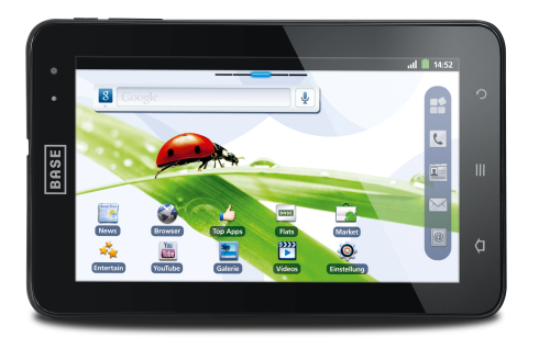 Das Base Tab 7.1 bietet unter anderem einen stärkeren Prozessor. (Bild: Base) Das Base Tab 7.1 bietet unter anderem einen stärkeren Prozessor. (Bild: Base)