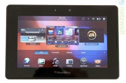 Das BlackBerry PlayBook wird ein Update auf BB10 erhalten. (Bild: netzwelt) Das BlackBerry PlayBook wird ein Update auf BB10 erhalten. (Bild: netzwelt)