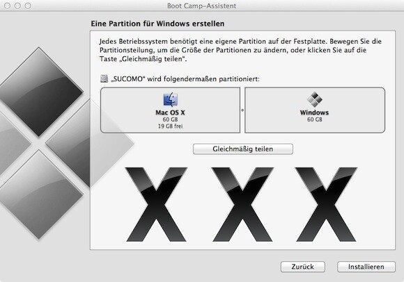 Boot Camp kann mit einfachen Mitteln wieder vom Mac gelöscht werden. (Bild: netzwelt) Boot Camp kann mit einfachen Mitteln wieder vom Mac gelöscht werden. (Bild: netzwelt)