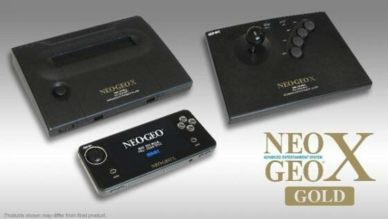 Die deutlich teurere Gold-Edition kommt mit Ladestation und Arcade-Joystick. (Bild: SNK Playmore) Die deutlich teurere Gold-Edition kommt mit Ladestation und Arcade-Joystick. (Bild: SNK Playmore)
