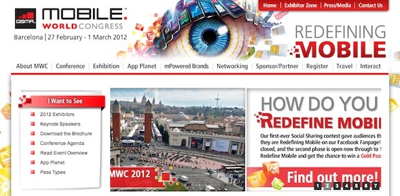 In diesen Tagen startet der Mobile World Congress in Barcelona. (Bild: Screenshot) In diesen Tagen startet der Mobile World Congress in Barcelona. (Bild: Screenshot)
