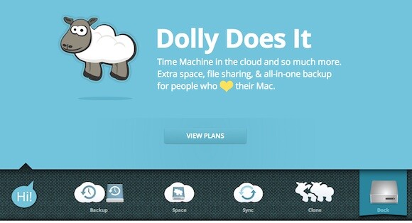 Dolly Drive ergänzt Time Machine um eine zuverlässige Cloud-Funktion. (Bild: Screenshot) Dolly Drive ergänzt Time Machine um eine zuverlässige Cloud-Funktion. (Bild: Screenshot)