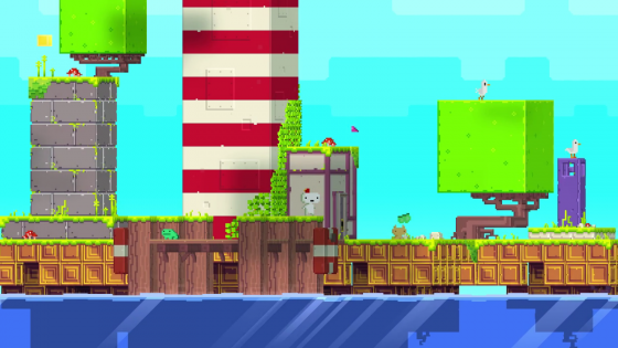 Und sie dreht sich doch: Die Spielwelt von Fez bietet mehrdimensionale Möglichkeiten. (Bild: Screenshot Vimeo/POLYTRON) Und sie dreht sich doch: Die Spielwelt von Fez bietet mehrdimensionale Möglichkeiten. (Bild: Screenshot Vimeo/POLYTRON)