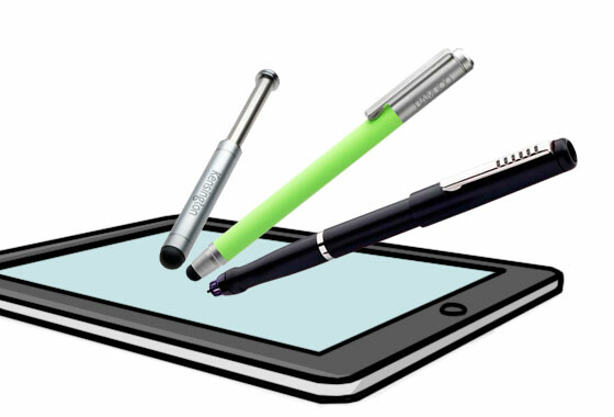 Drei Eingabestifte für Apples iPad im Vergleichstest. (Bild: netzwelt) Drei Eingabestifte für Apples iPad im Vergleichstest. (Bild: netzwelt)
