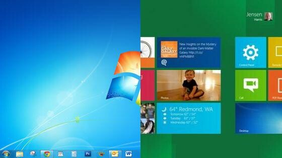Dual Boot: Windows 8 und Windows 7 nebeneinander nutzen. (Bild: netzwelt.de) Dual Boot: Windows 8 und Windows 7 nebeneinander nutzen. (Bild: netzwelt.de)