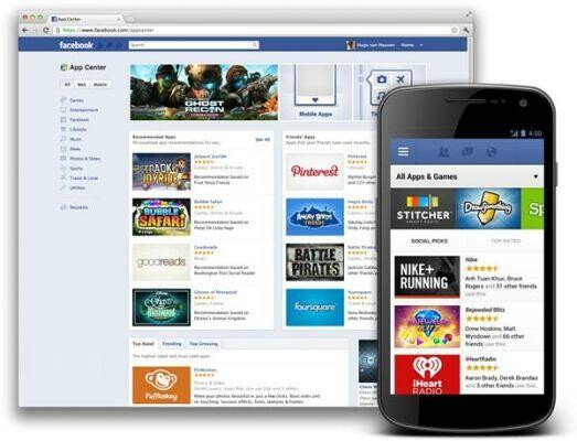 Facebook hat mit dem App Center eine Art App-Store eröffnet. (Bild