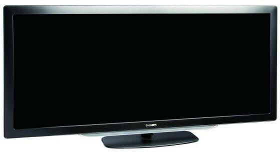 Der Fernseher mit dem 21:9-Bildformat ist stattliche 146 Zentimeter breit. Der Sockel lässt sich auch als Wandhalterung verwenden. (Bild: netzwelt) Der Fernseher mit dem 21:9-Bildformat ist stattliche 146 Zentimeter breit. Der Sockel lässt sich auch als Wandhalterung verwenden. (Bild: netzwelt)
