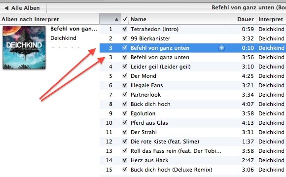 Der fertig erstellte Klingelton hat noch die falsche Endung. (Bild: netzwelt) Der fertig erstellte Klingelton hat noch die falsche Endung. (Bild: netzwelt)