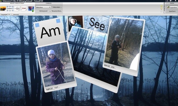 Fotowall überzeugt im Kurztest durch seine besonders einfache Bedienung. (Bild: netzwelt) Fotowall überzeugt im Kurztest durch seine besonders einfache Bedienung. (Bild: netzwelt)