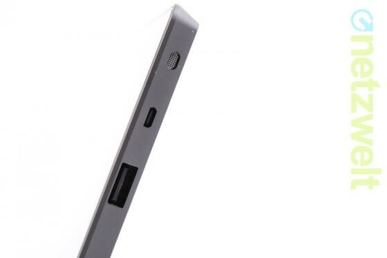 Hier fühlt sich alles hochwertig und edel an: Besser kann man ein Tablet kaum zusammenbauen. (Bild: netzwelt) Hier fühlt sich alles hochwertig und edel an: Besser kann man ein Tablet kaum zusammenbauen. (Bild: netzwelt)