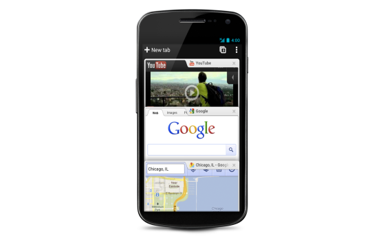 Für die Android-Version von Googles Chrome-Browser ist ein Update erschienen. (Bild: Google) Für die Android-Version von Googles Chrome-Browser ist ein Update erschienen. (Bild: Google)