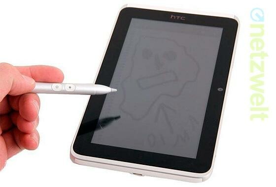 Das HTC Flyer ist bisher das einzige Tablet des Herstellers. (Bild: netzwelt) Das HTC Flyer ist bisher das einzige Tablet des Herstellers. (Bild: netzwelt)